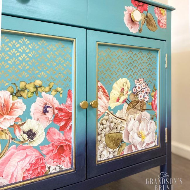 Redesign Stick & Style Stencil Roll -Eastern Fountain - Little Gems Interiors