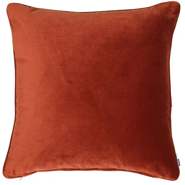Large Luxe Paprika Cushion