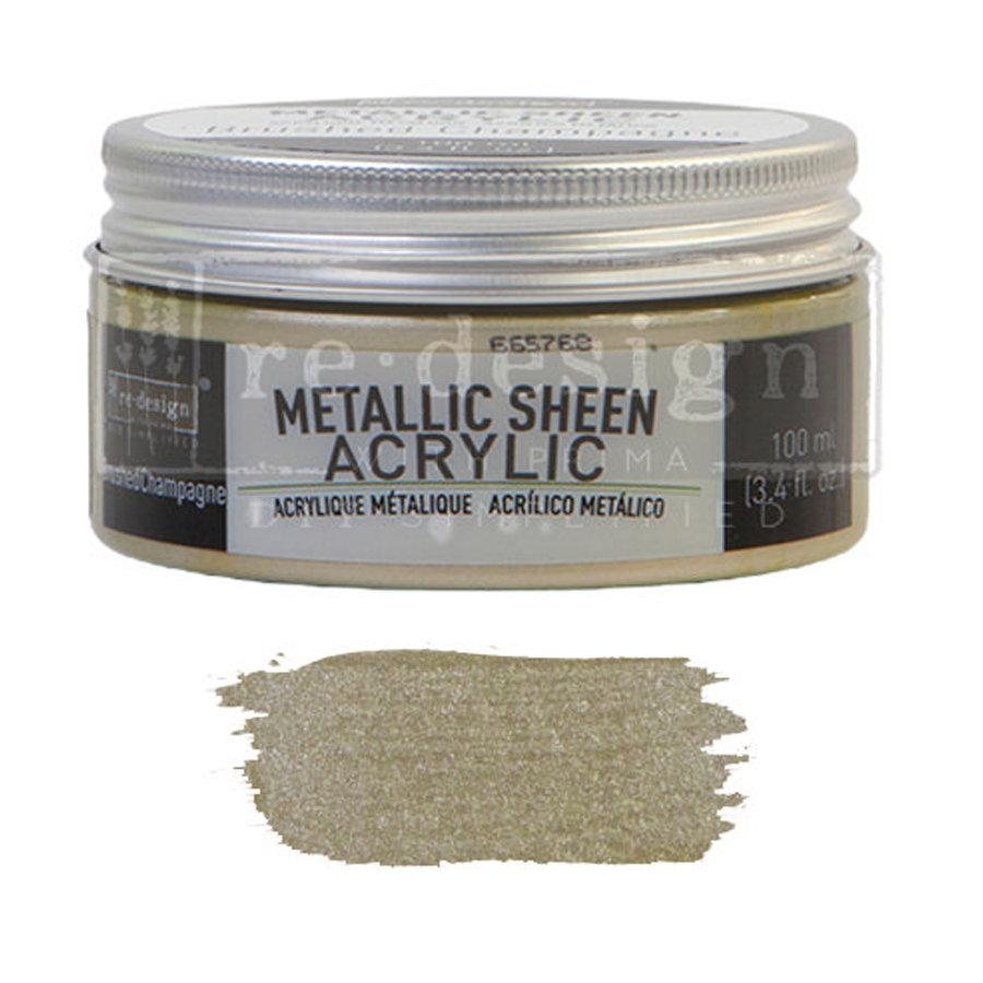 Redesign Acrylic Metallic Sheen Paint