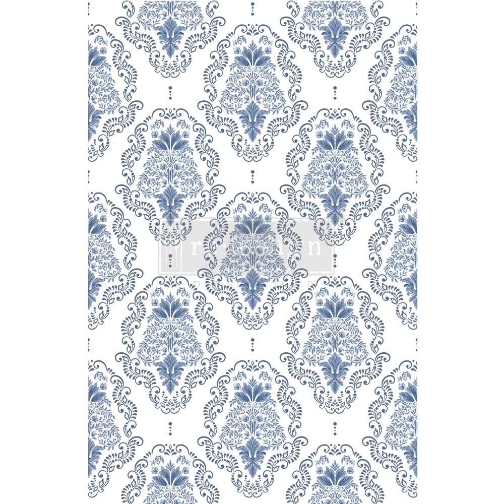 Kacha Dana Damask Redesign with Prima Decor Transfers