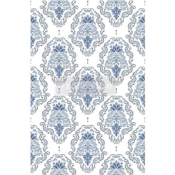 Kacha Dana Damask Redesign with Prima Decor Transfers