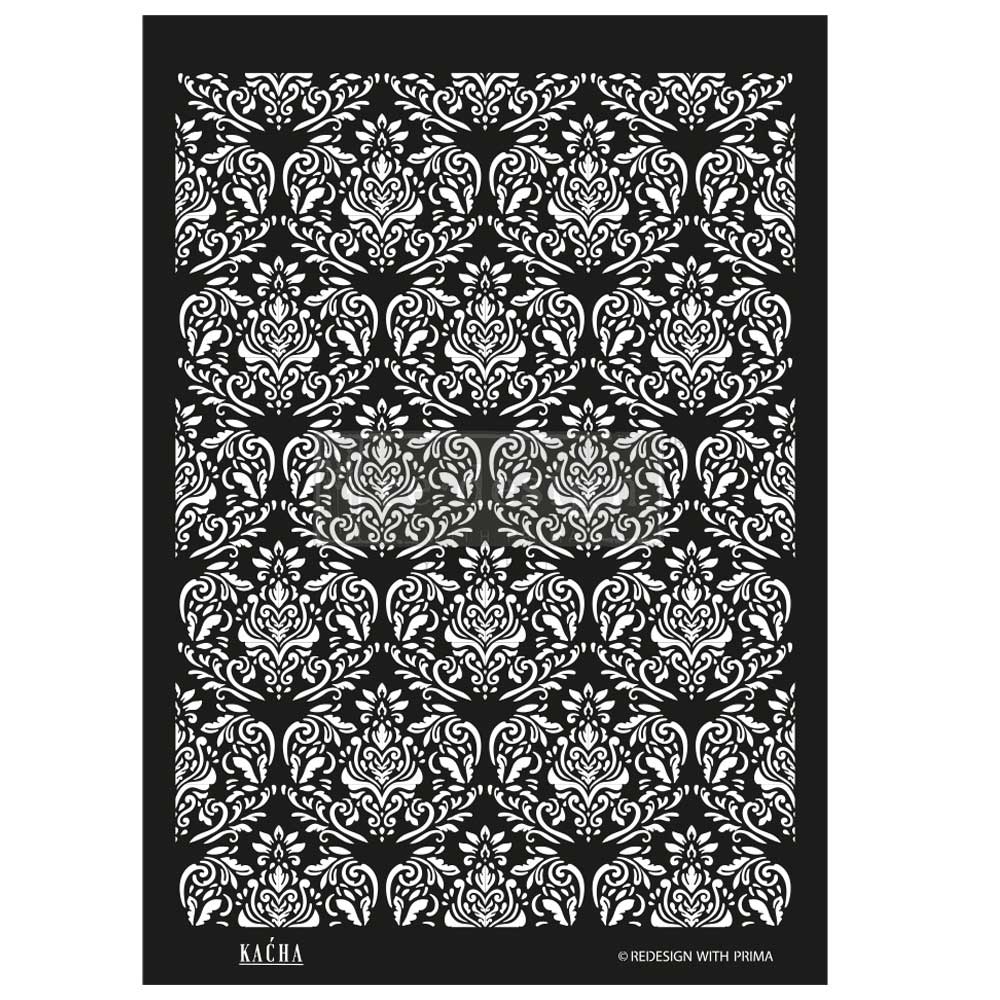 Redesign with Prima Decor Stencil Kacha Renata
