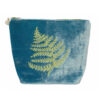 Load image into Gallery viewer, Fern Cosmetic Velvet Purse
