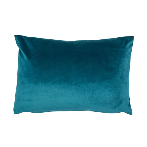 Luxe Rectangle Teal Cushion