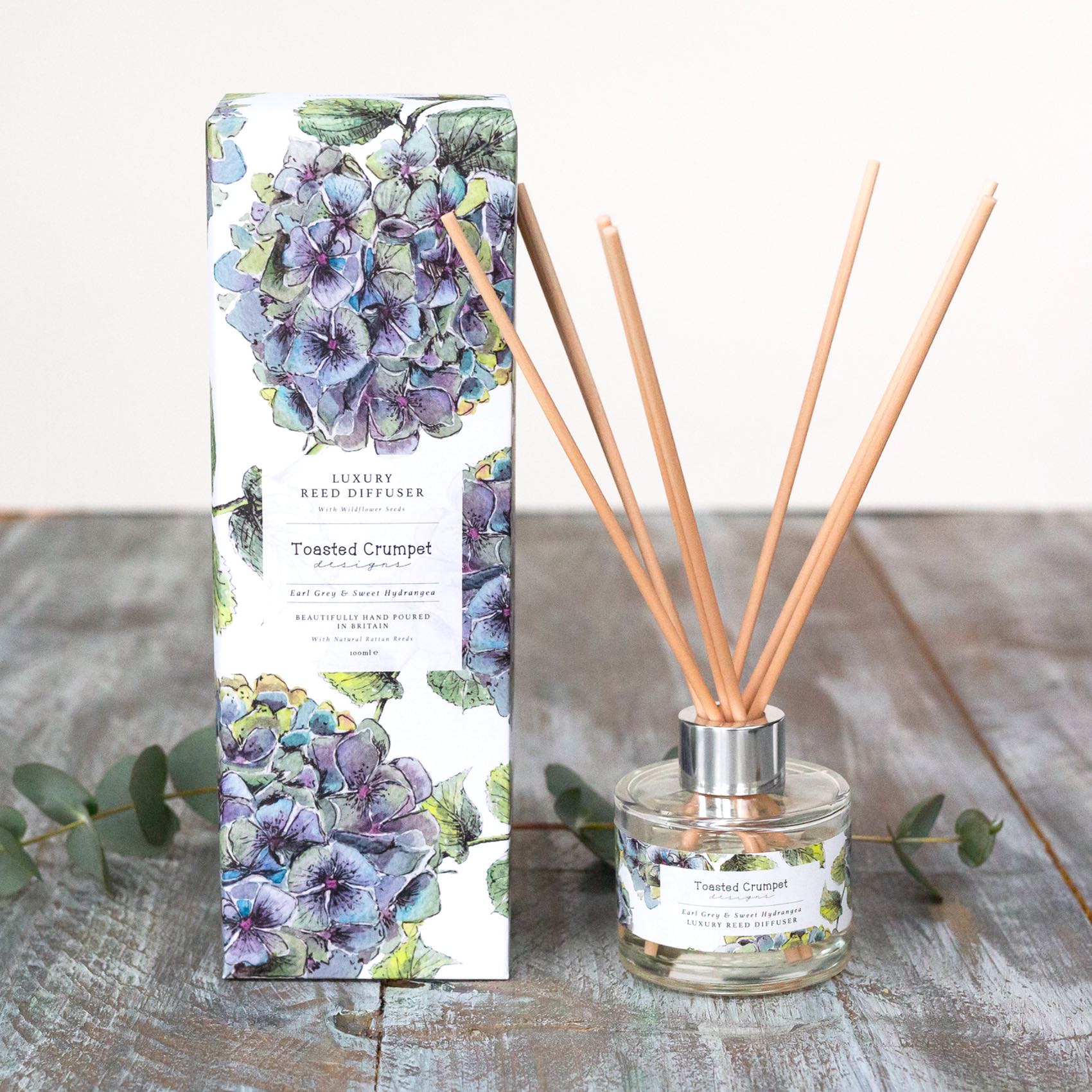 Earl Grey and Sweet Hydrangea Diffuser