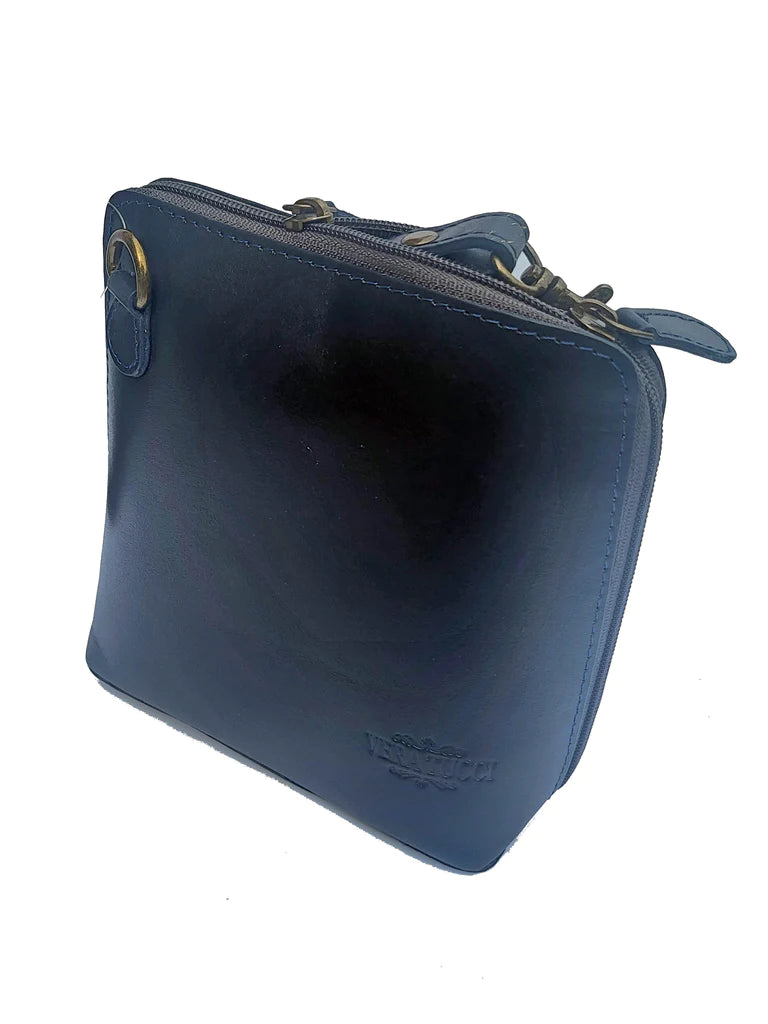 Vera Tucci Genuine Leather Cross Body Small Bag