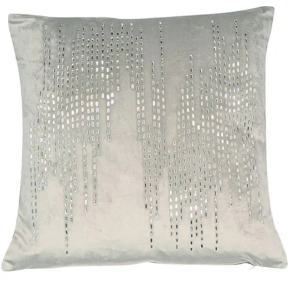 Bijou Silver Cushion