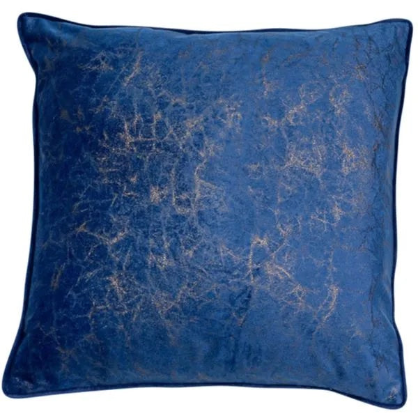 Crackle Navy Cushion