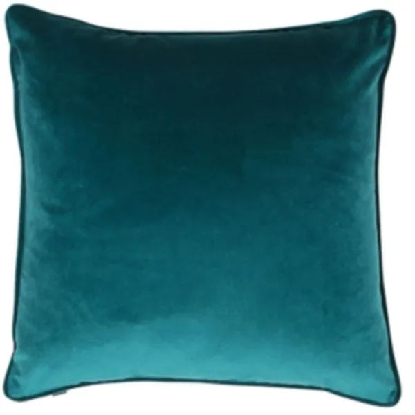 Luxe Teal Velvet Cushion