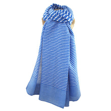 Load image into Gallery viewer, Cross Stripes Scarf
