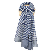 Load image into Gallery viewer, Cross Stripes Scarf
