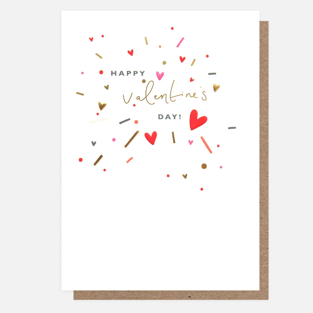 Confetti Valentine's Card
