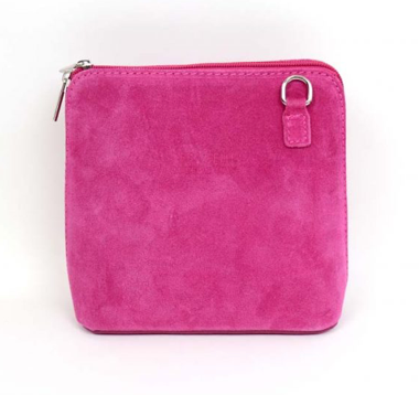 Suede Cross Body Bag