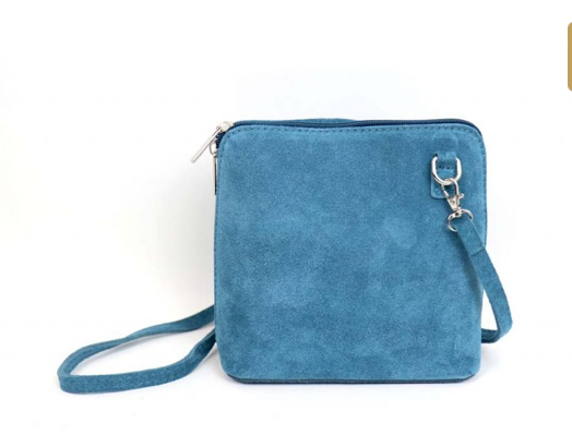 Suede Cross Body Bag