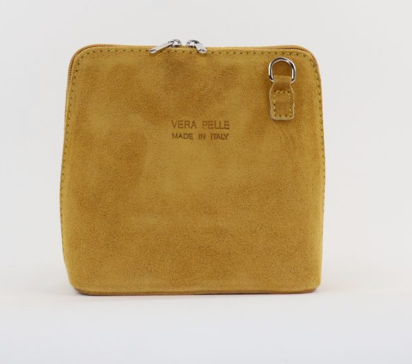 Suede Cross Body Bag