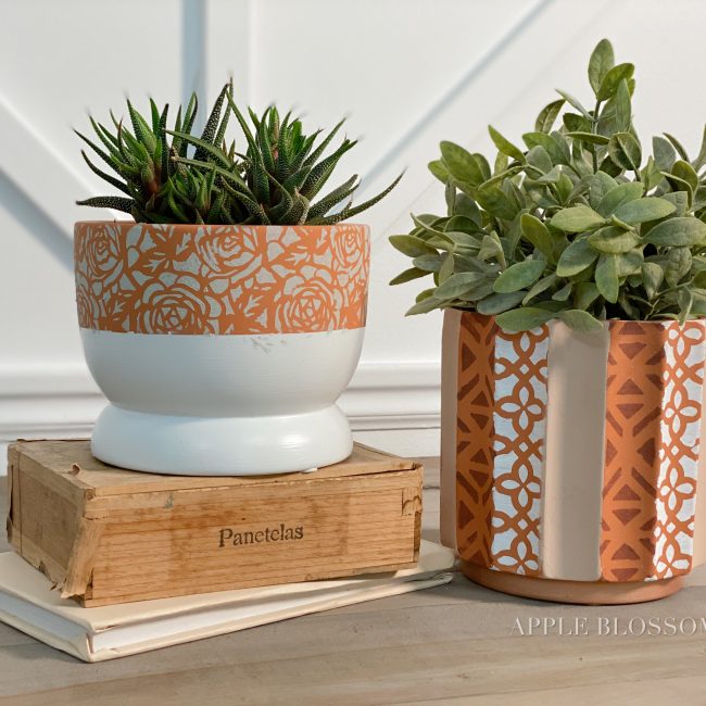 Redesign Stick & Style Stencil Roll - Tea Rose Garden - Little Gems Interiors