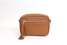 Load image into Gallery viewer, Leather Bag with Tassel
