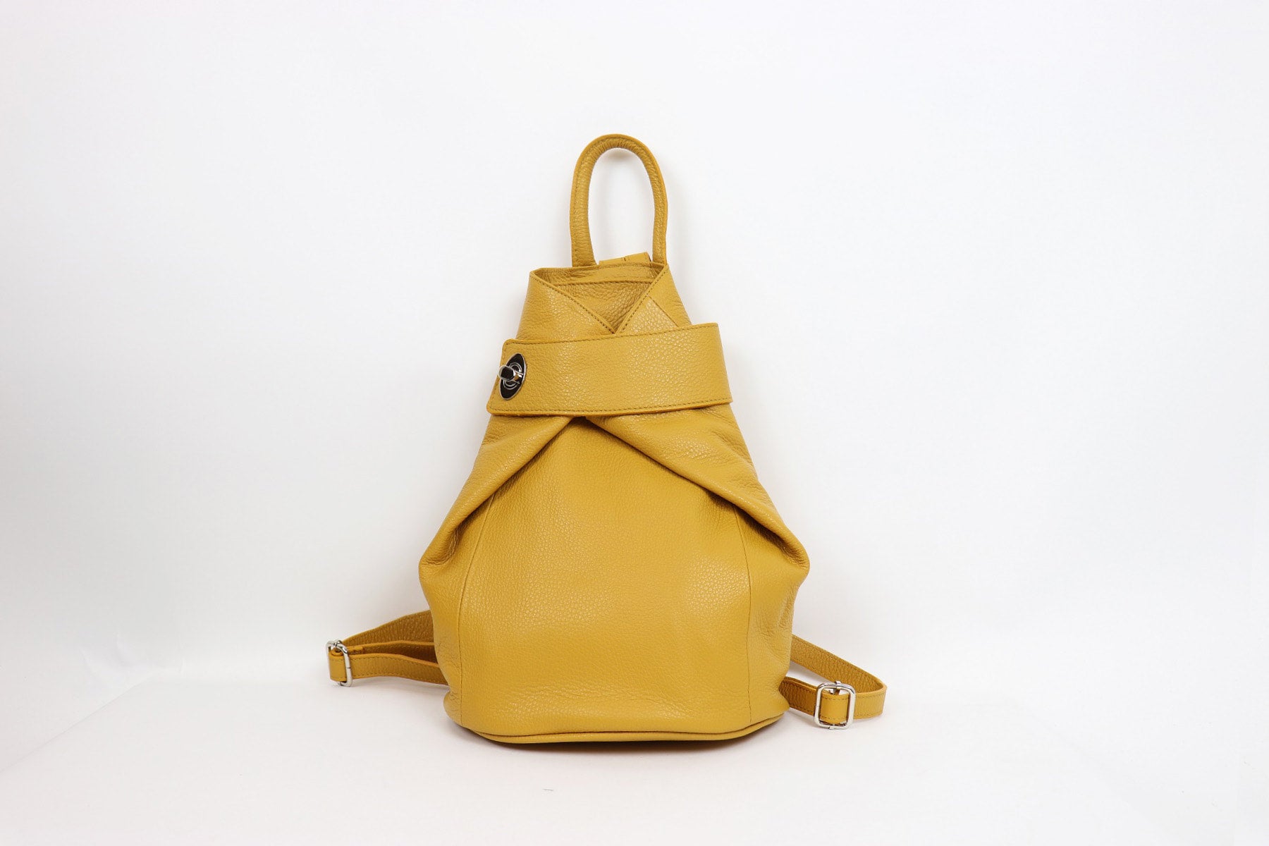 Italian Leather Back Pack - various colours - Little Gems Interiors