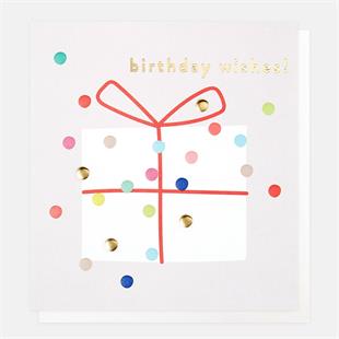 Birthday Wishes Present Card