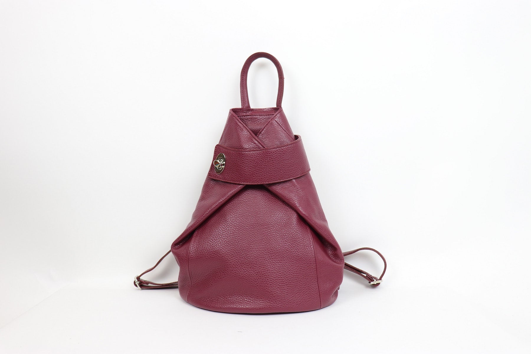 Italian Leather Back Pack - various colours - Little Gems Interiors
