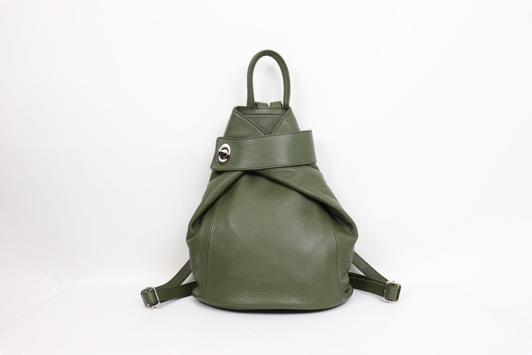 Italian Leather Back Pack - various colours - Little Gems Interiors