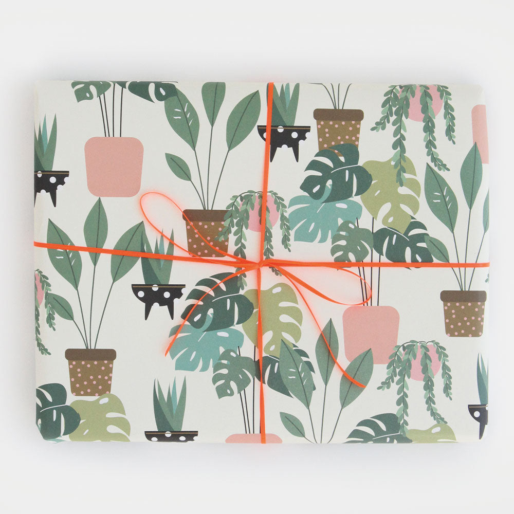 Indoor Plants Wrap Sheet