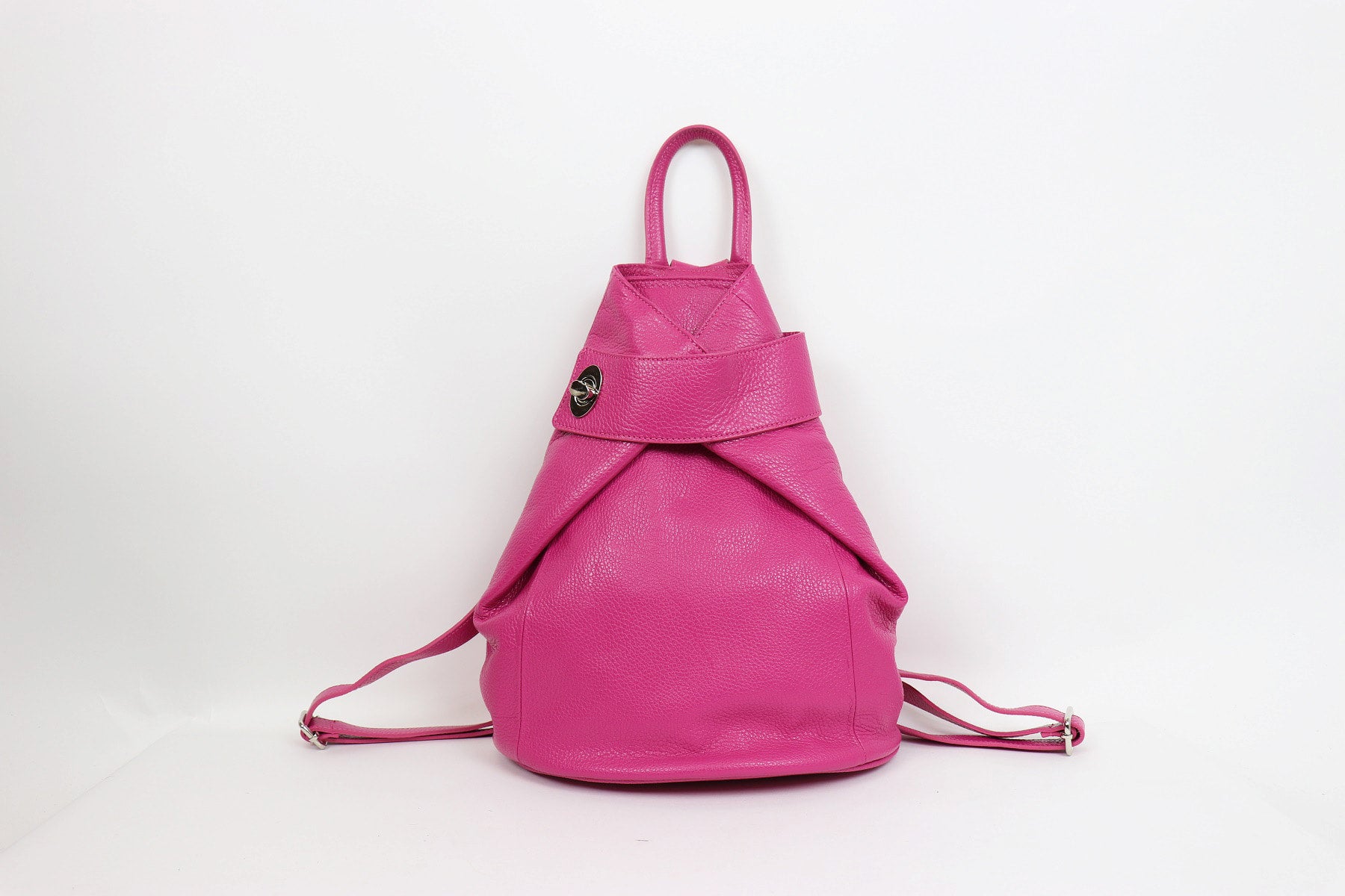 Italian Leather Back Pack - various colours - Little Gems Interiors