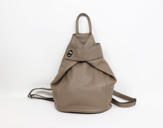Italian Leather Back Pack - various colours - Little Gems Interiors