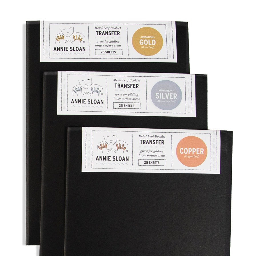 Annie Sloan Metal Leaf Booklets - Transfer - Little Gems Interiors