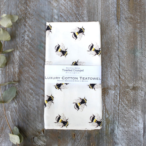 Bee Tea Towel - Little Gems Interiors