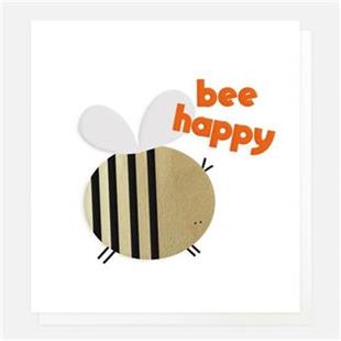 Bee Happy Card - Little Gems Interiors