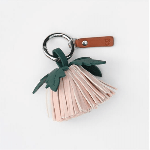 Flower Tassel Pom Bag Charm - Little Gems Interiors