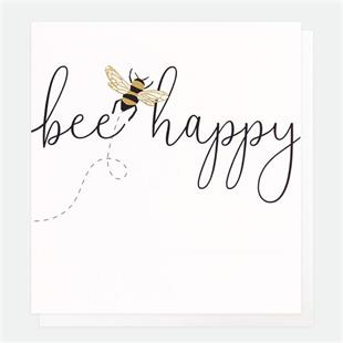 Bee Happy Card - Little Gems Interiors