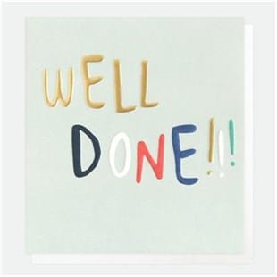 Well Done Card - Little Gems Interiors