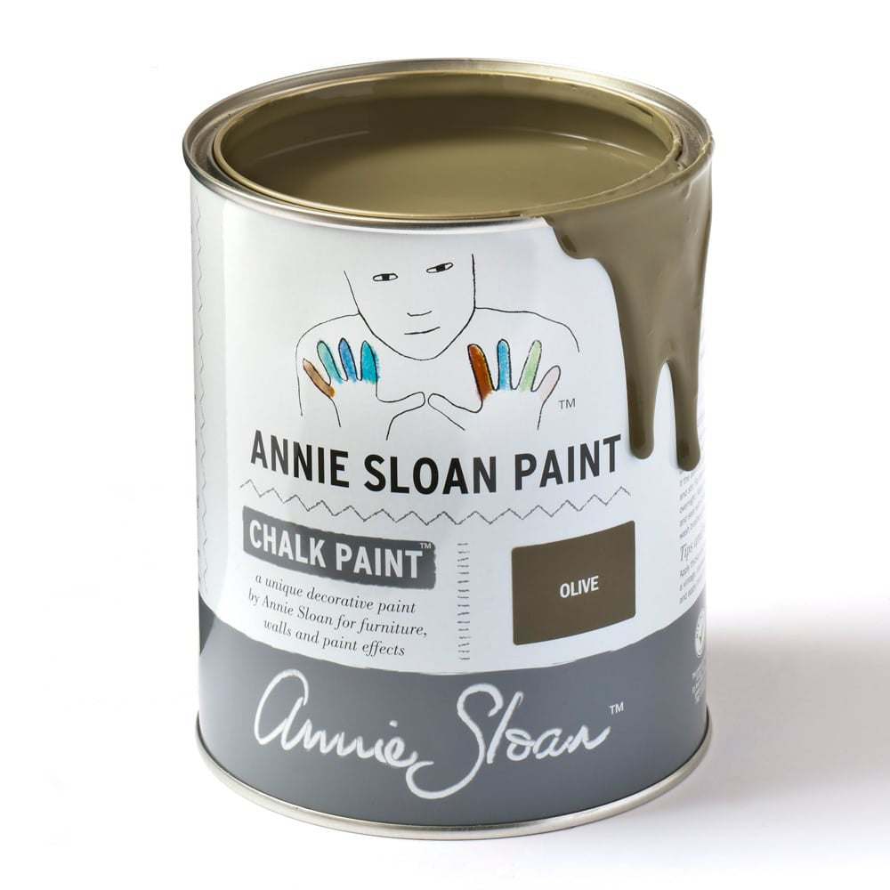 Olive Green Chalk Paint™ by Annie Sloan - Little Gems Interiors