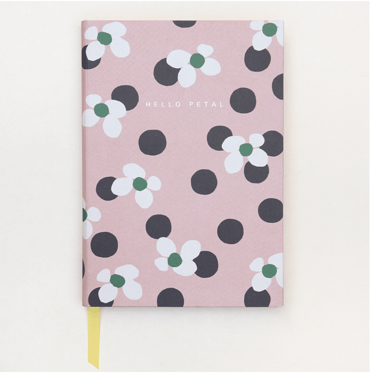 Floral Spot Casebound Notebook - Little Gems Interiors