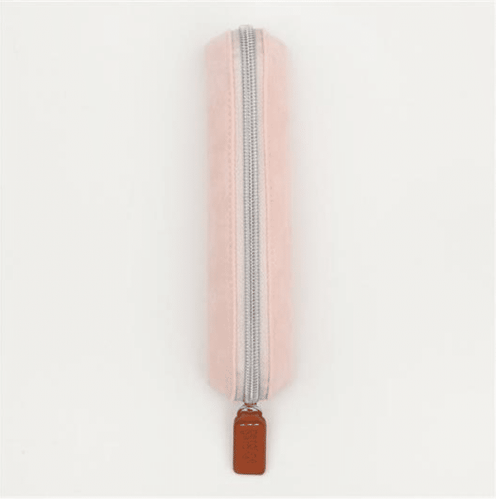 Pink Velvet Essential Pencil Case - Little Gems Interiors