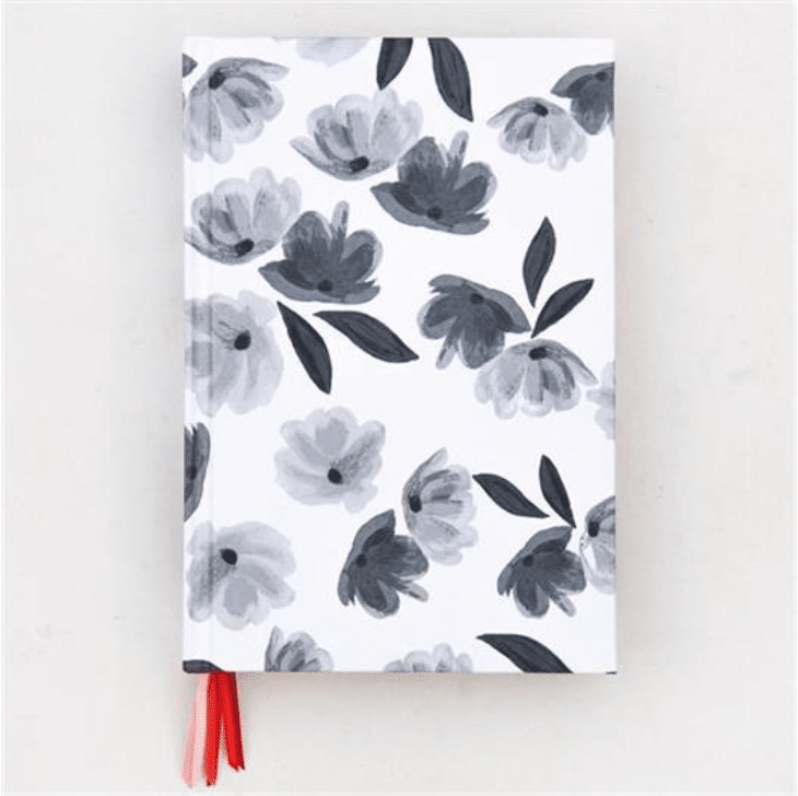 Mono Rose Tinted Multi Ribbon Notebook - Little Gems Interiors