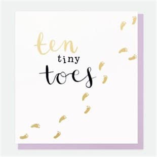 Ten Tiny Toes Card - Little Gems Interiors