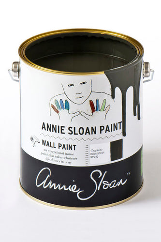 Graphite Wall Paint by Annie Sloan - Little Gems Interiors
