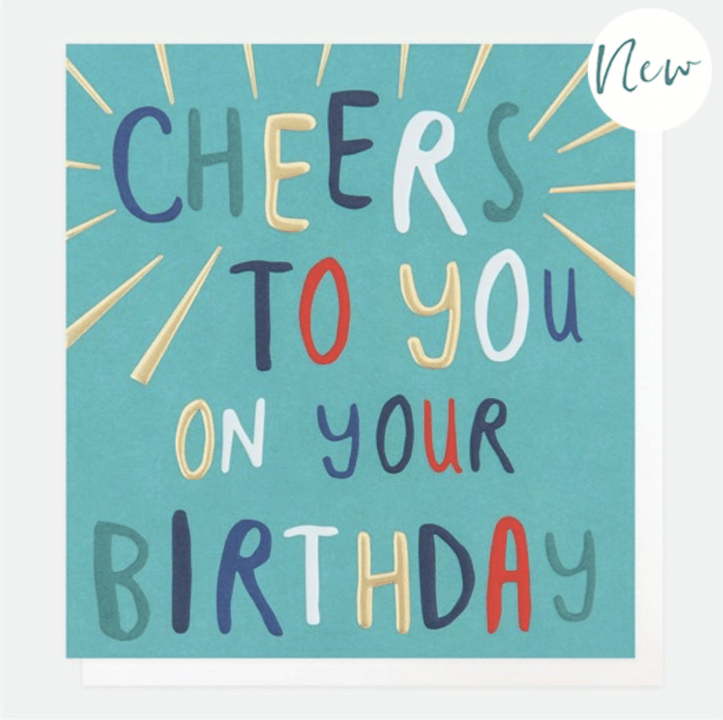 Cheers To You Card - Little Gems Interiors