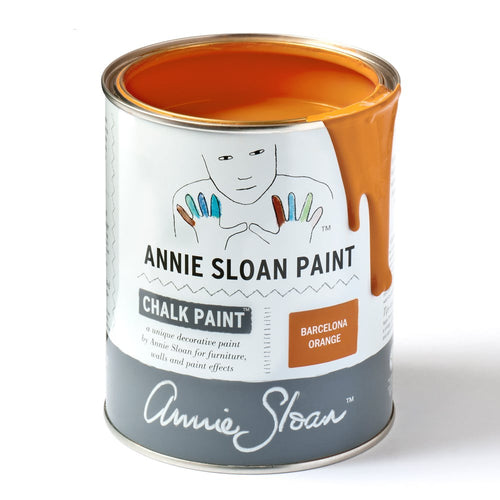 Barcelona Orange Chalk Paint™ by Annie Sloan - Little Gems Interiors