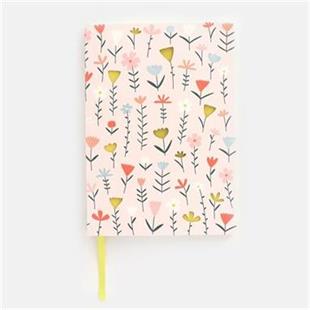 Fleur Cut Out Softback Notebook
